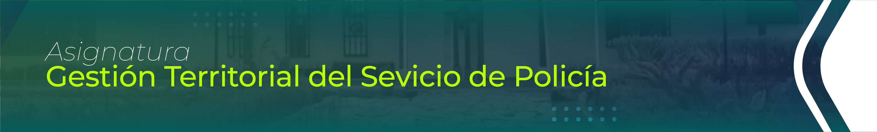 Gestión territorial ST-TE