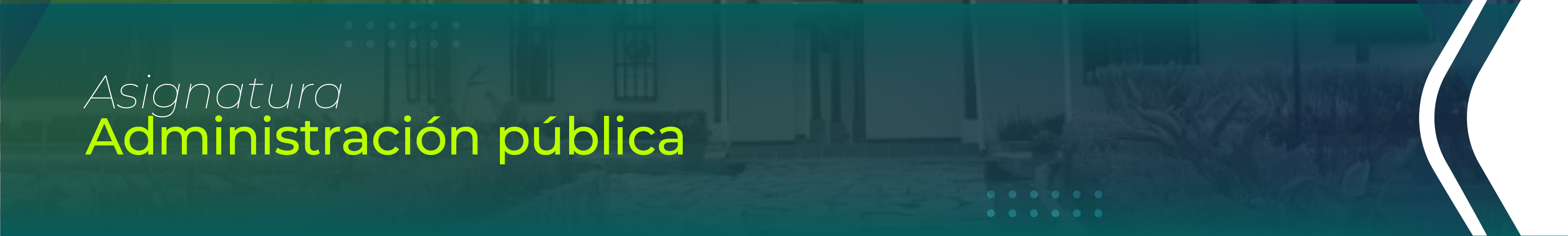 Banner Administración Pública ST