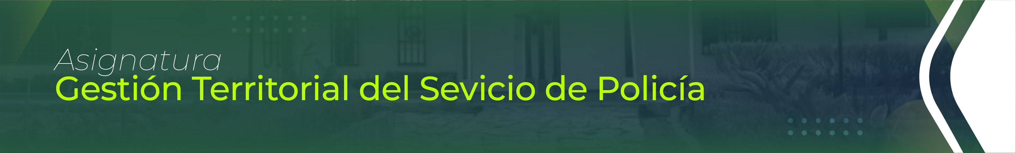 Gestión territorial TE-CT