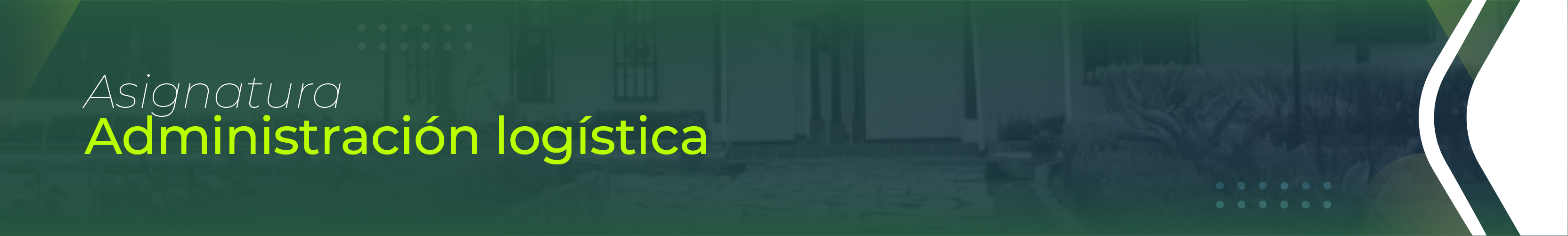 Administración logística TE-CT
