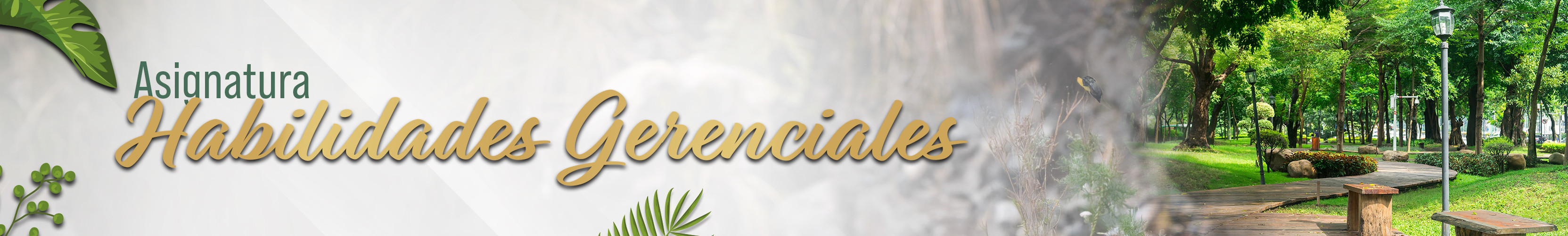 Banner ESGAM Habilidades gerenciales