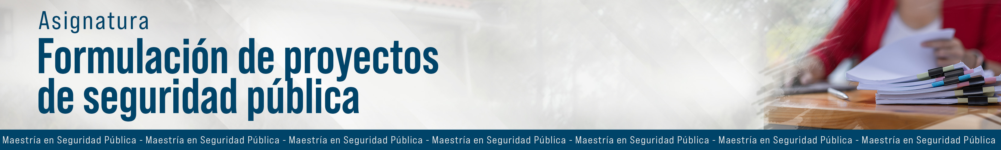 Banner MASEP Formulación de proyectos