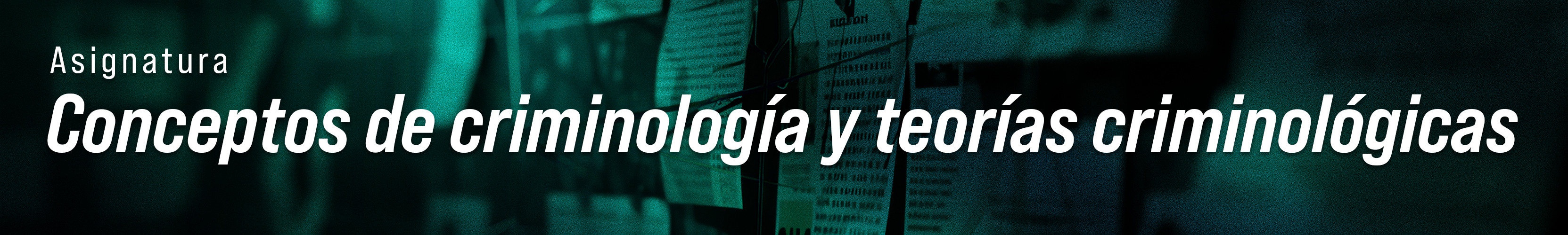 Banner Conceptos teoría criminología