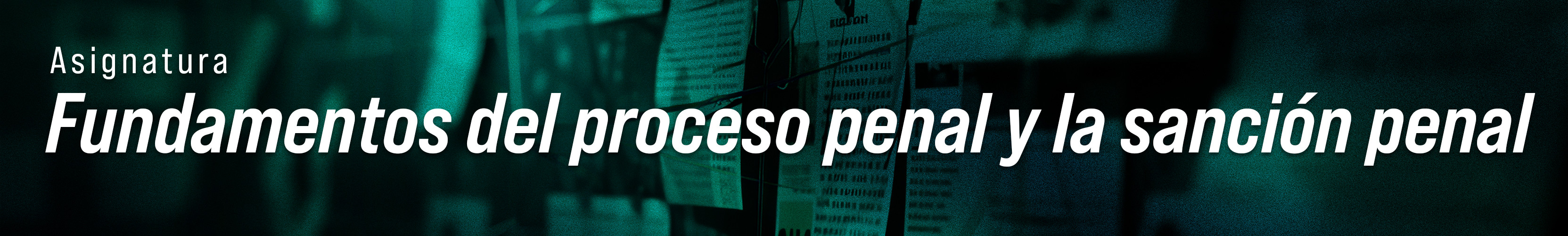 Banner Fundamentos Proceso Penal